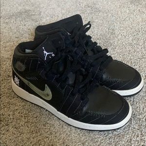 Air Jordan 1 Barons Away Opening Day big kids 6.5